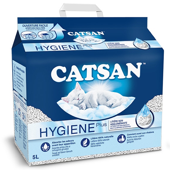 CATSAN™ Hygiene plus litter 5L