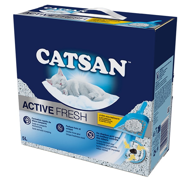 CATSAN™ ACTIVE Fresh litter 5L