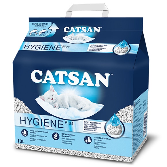 CATSAN™ Hygiene plus litter 10L
